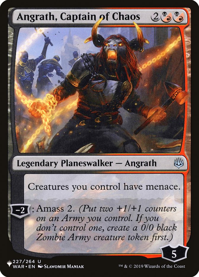 Angrath, Captain of Chaos [The List] | Pegasus Games WI