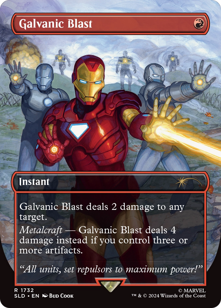 Galvanic Blast (Rainbow Foil) [Secret Lair Drop Series] | Pegasus Games WI