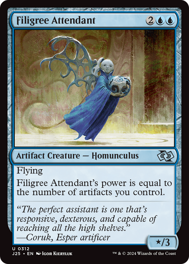 Filigree Attendant [Foundations Jumpstart] | Pegasus Games WI