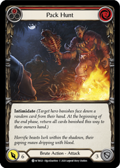 Pack Hunt (Red) [U-WTR023] (Welcome to Rathe Unlimited)  Unlimited Rainbow Foil | Pegasus Games WI