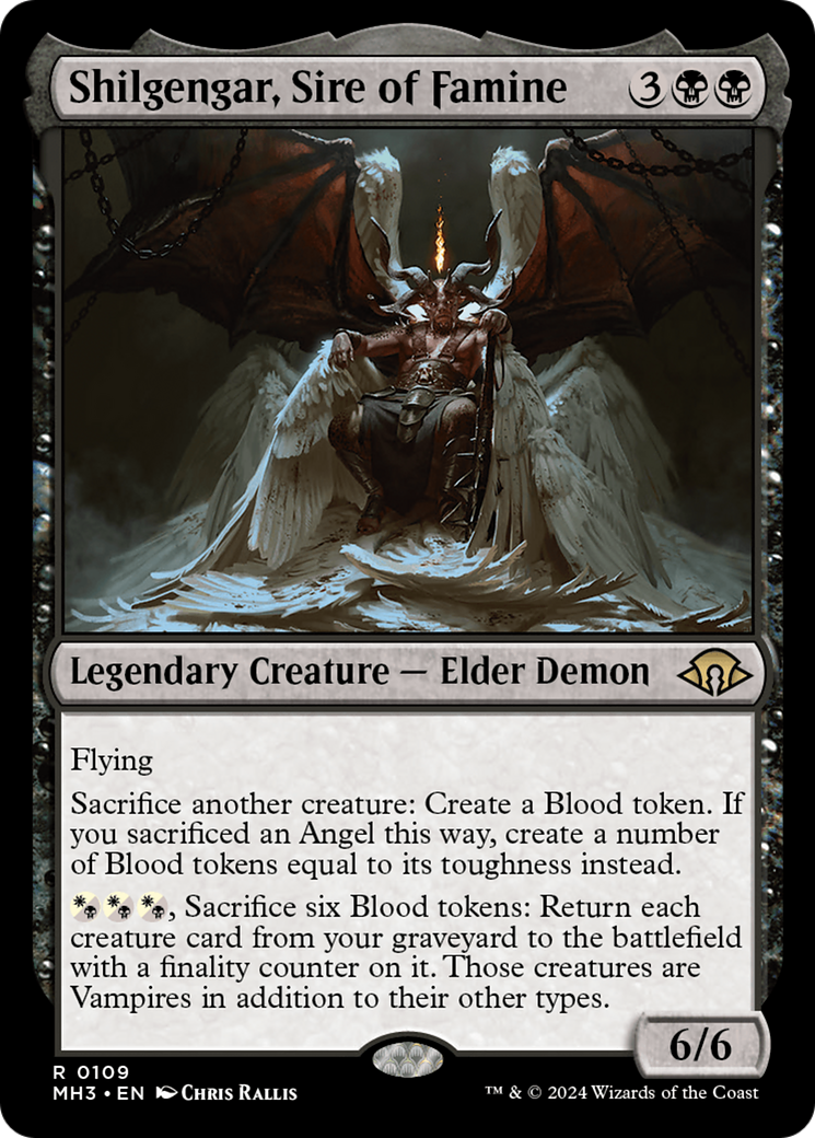 Shilgengar, Sire of Famine [Modern Horizons 3] | Pegasus Games WI