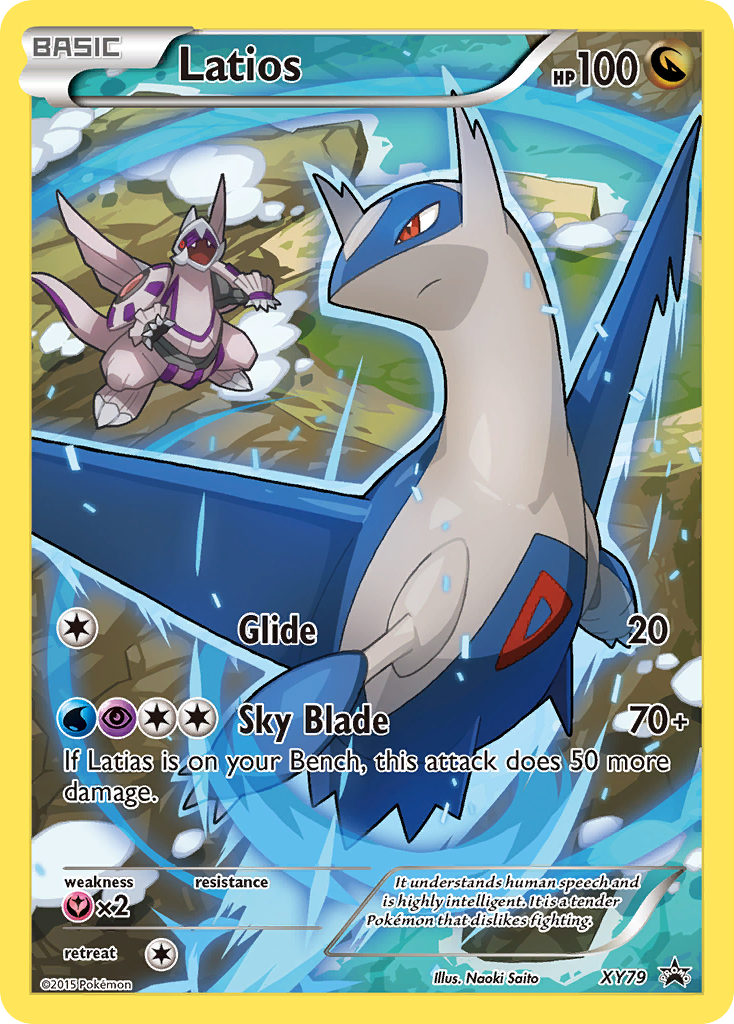 Latios (XY79) (Full Art Promo) [XY: Black Star Promos] | Pegasus Games WI