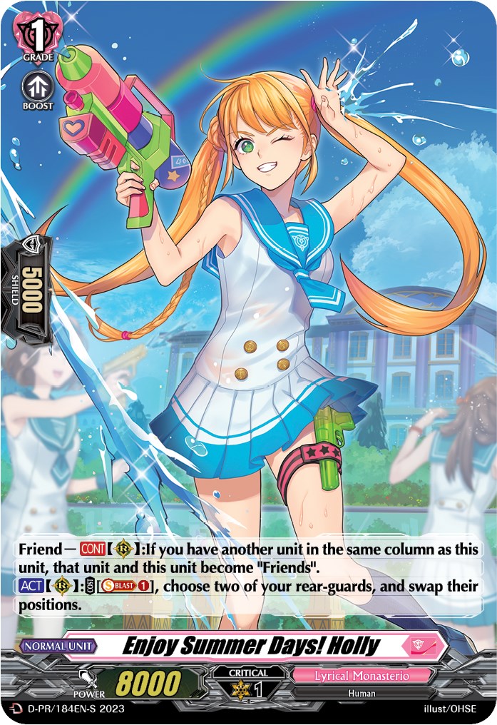 Enjoy Summer Days! Holly (Foil) (D-PR/184EN) [D Promo Cards] | Pegasus Games WI