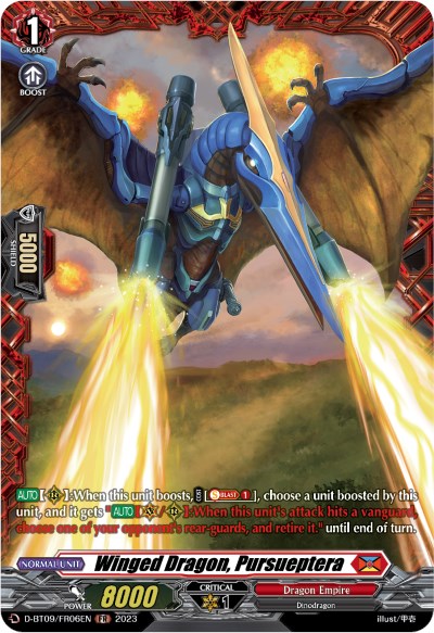 Winged Dragon, Pursueptera (D-BT09/FR06EN) [Dragontree Invasion] | Pegasus Games WI
