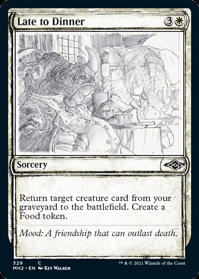 Late to Dinner (Sketch) [Modern Horizons 2] | Pegasus Games WI