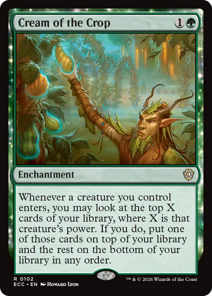 Cream of the Crop [Lorwyn Eclipsed Commander] | Pegasus Games WI