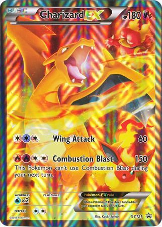 Charizard EX (XY121) (Jumbo Card) [XY: Black Star Promos] | Pegasus Games WI