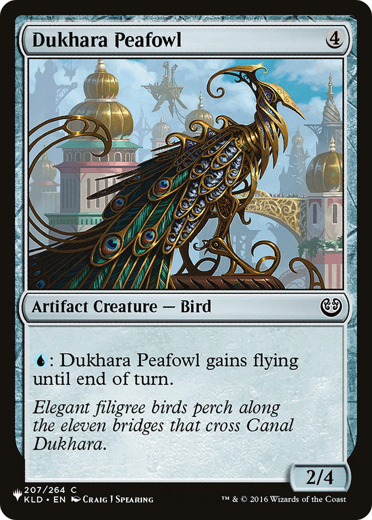 Dukhara Peafowl [The List Reprints] | Pegasus Games WI