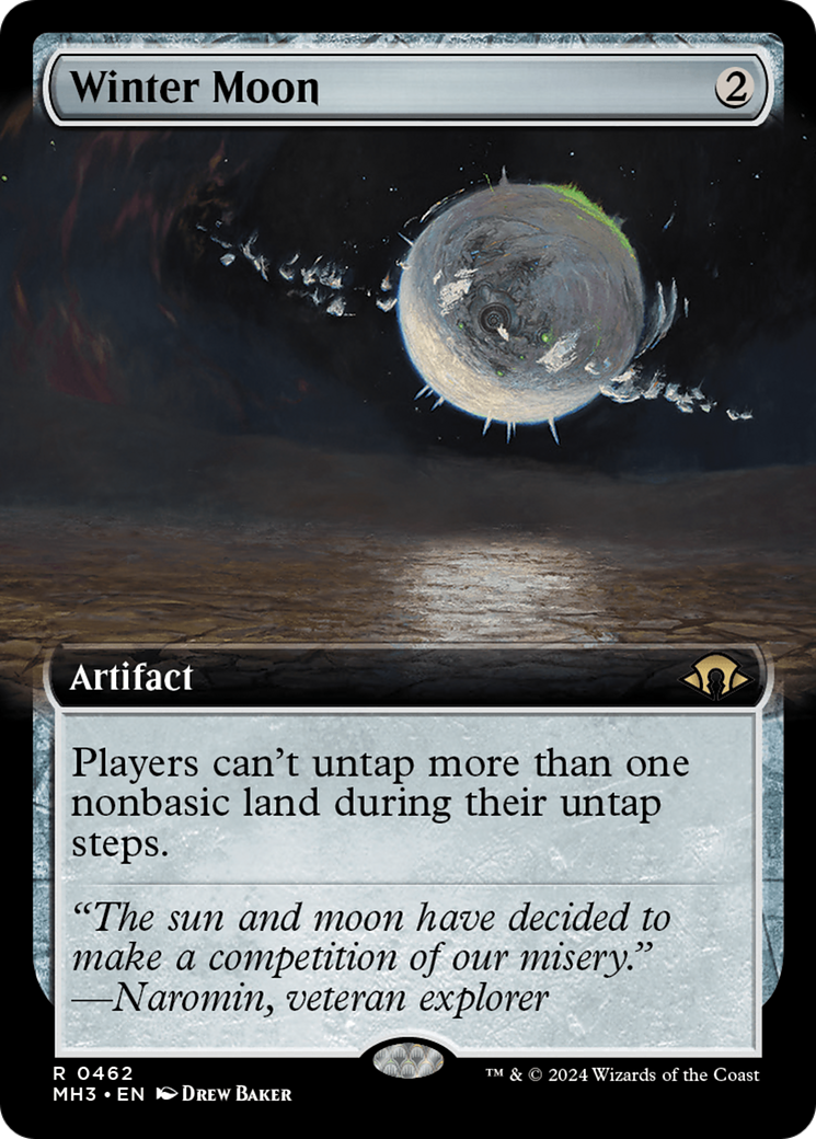 Winter Moon (Extended Art) [Modern Horizons 3] | Pegasus Games WI