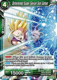 Determined Super Saiyan Son Gohan (Non-Foil Version) (P-016) [Promotion Cards] | Pegasus Games WI