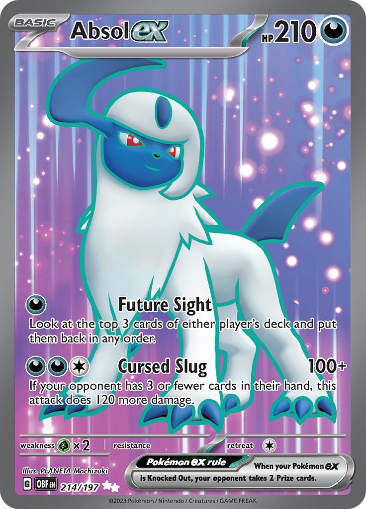 Absol ex (214/197) [Scarlet & Violet: Obsidian Flames] | Pegasus Games WI