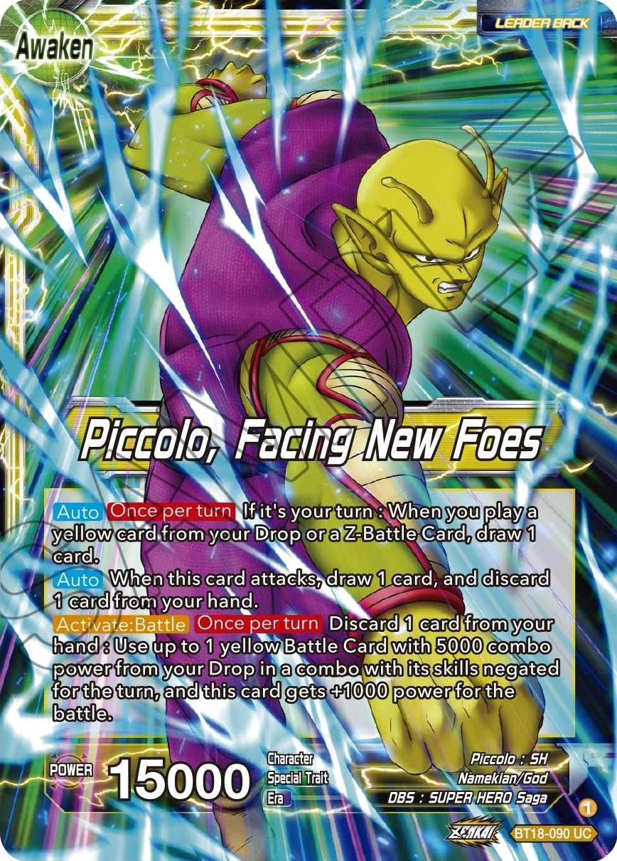 Piccolo // Piccolo, Facing New Foes (BT18-090) [Promotion Cards] | Pegasus Games WI