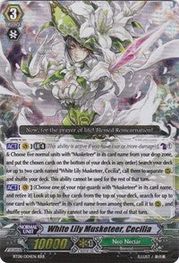 White Lily Musketeer, Cecilia (BT08/S04EN) [Blue Storm Armada] | Pegasus Games WI