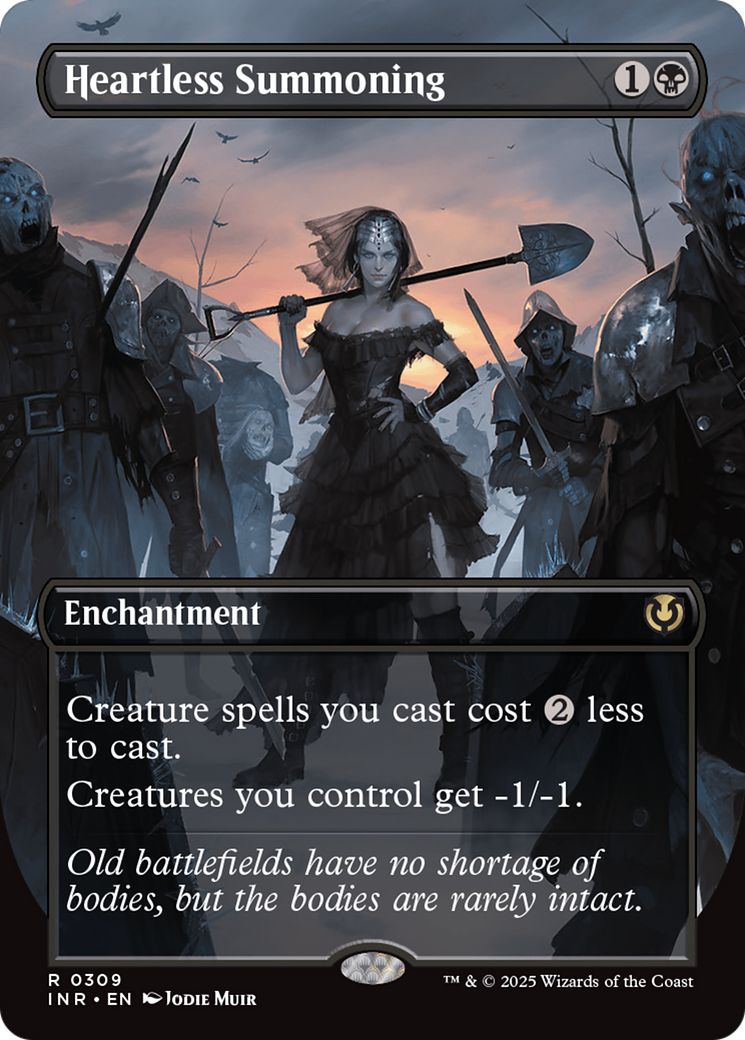 Heartless Summoning (Borderless) [Innistrad Remastered] | Pegasus Games WI