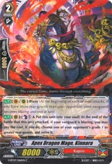 Apex Dragon Mage, Kinnara (G-BT07/066EN) [Glorious Bravery of Radiant Sword] | Pegasus Games WI