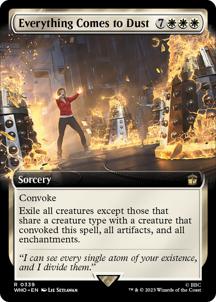 Everything Comes to Dust (Extended Art) [Doctor Who] | Pegasus Games WI
