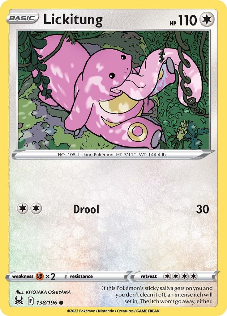 Lickitung (138/196) [Sword & Shield: Lost Origin] | Pegasus Games WI