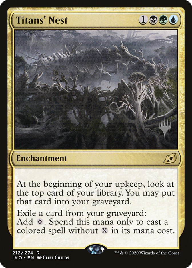Titans' Nest (Promo Pack) [Ikoria: Lair of Behemoths Promos] | Pegasus Games WI