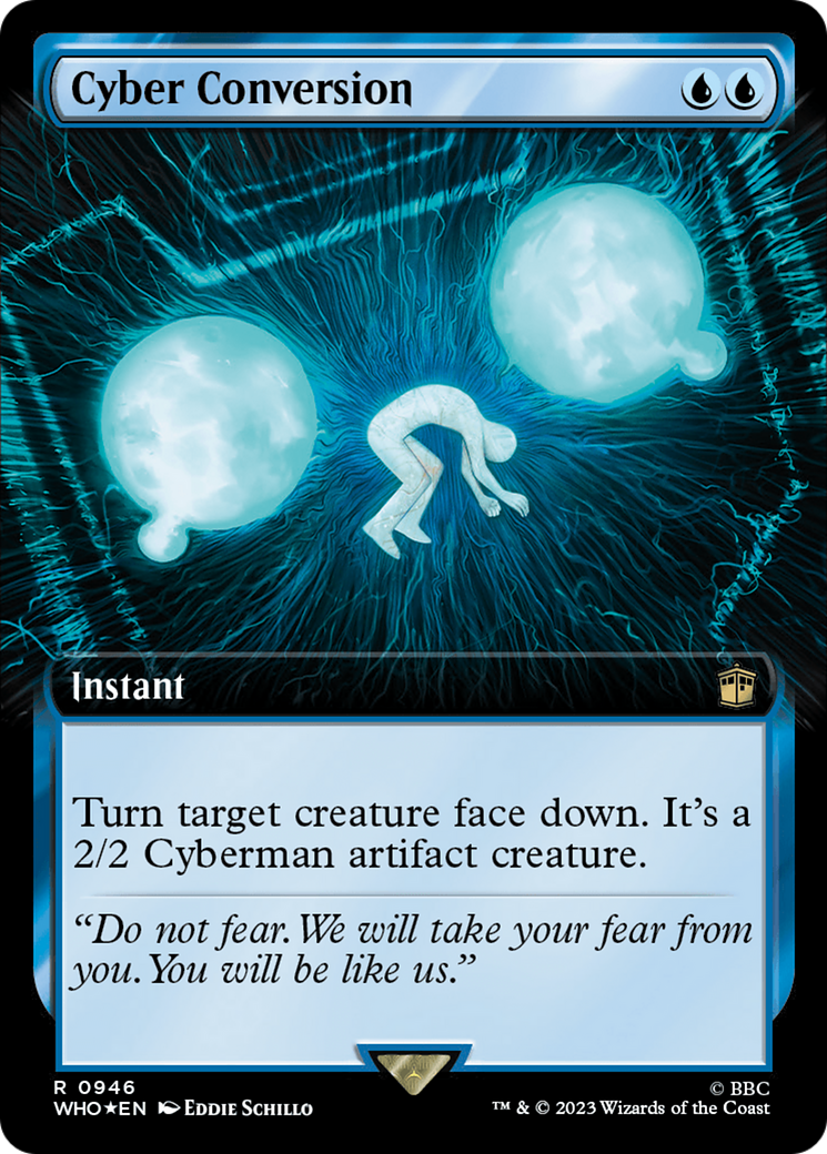 Cyber Conversion (Extended Art) (Surge Foil) [Doctor Who] | Pegasus Games WI