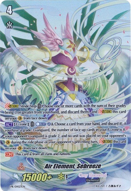 Air Element, Sebreeze (Premium Collection 2019) (PR/0457EN) [Promo Cards] | Pegasus Games WI