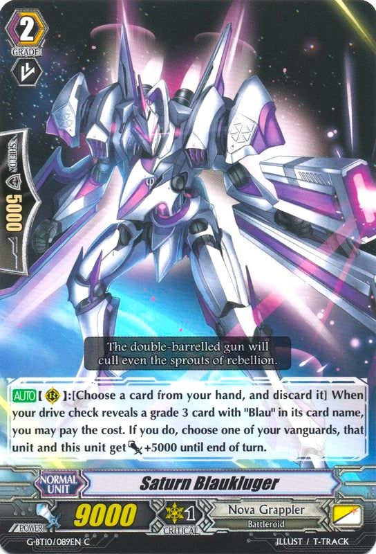 Saturn Blaukluger (G-BT10/089EN) [Raging Clash of the Blade Fangs] | Pegasus Games WI