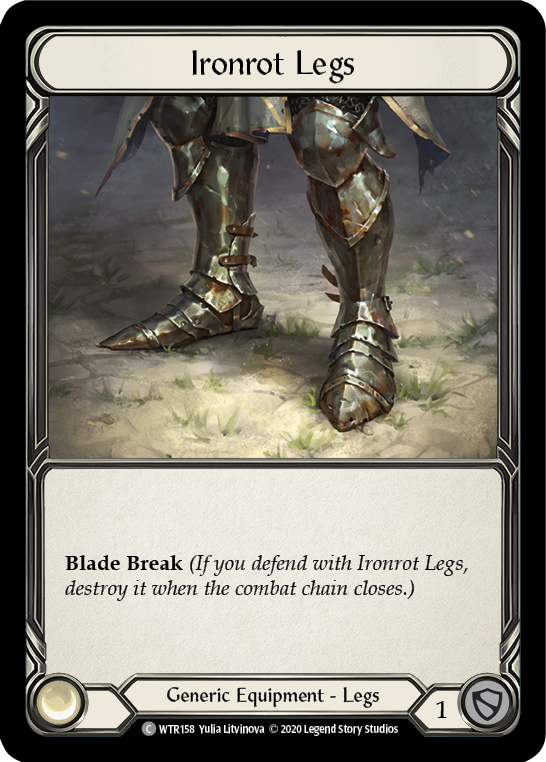 Ironrot Legs [U-WTR158] (Welcome to Rathe Unlimited)  Unlimited Normal | Pegasus Games WI