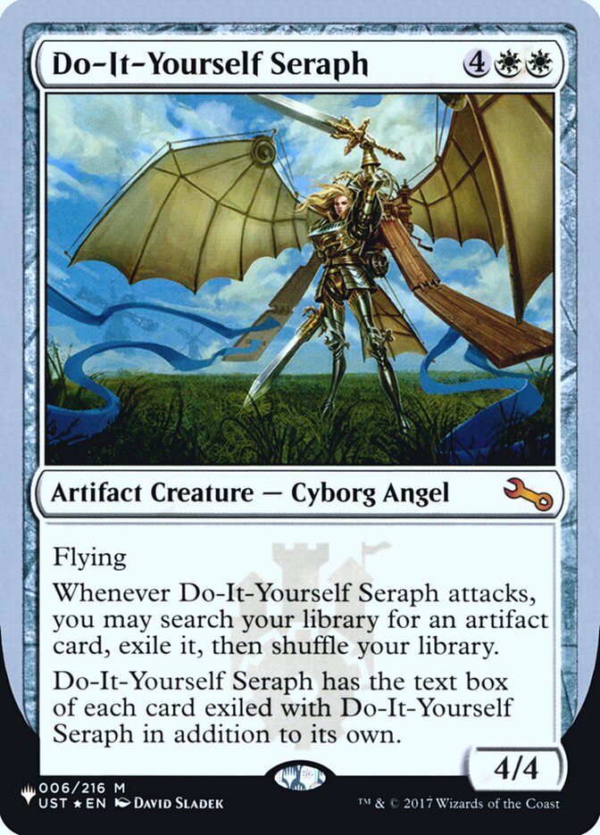 Do-It-Yourself Seraph (Unfinity Foil Edition) [The List] | Pegasus Games WI