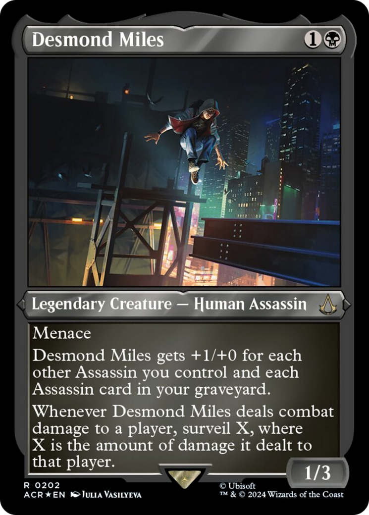 Desmond Miles (Foil Etched) [Assassin's Creed] | Pegasus Games WI