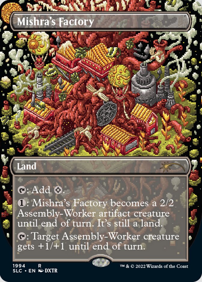 Mishra's Factory (Borderless) [Secret Lair Countdown Kit] | Pegasus Games WI