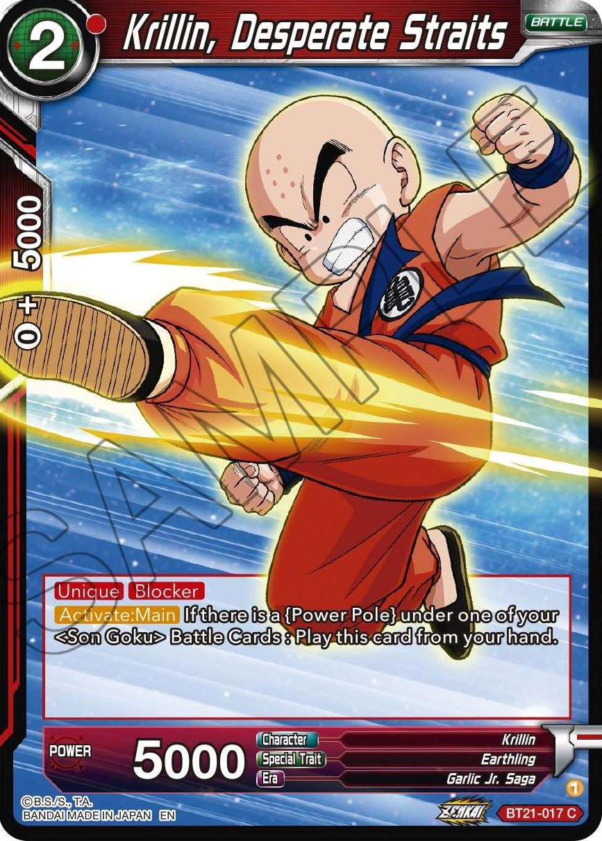 Krillin, Desperate Straits (BT21-017) [Wild Resurgence] | Pegasus Games WI