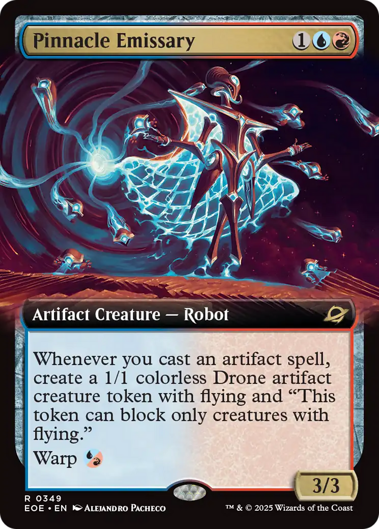 Pinnacle Emissary (Extended Art) [Edge of Eternities] | Pegasus Games WI