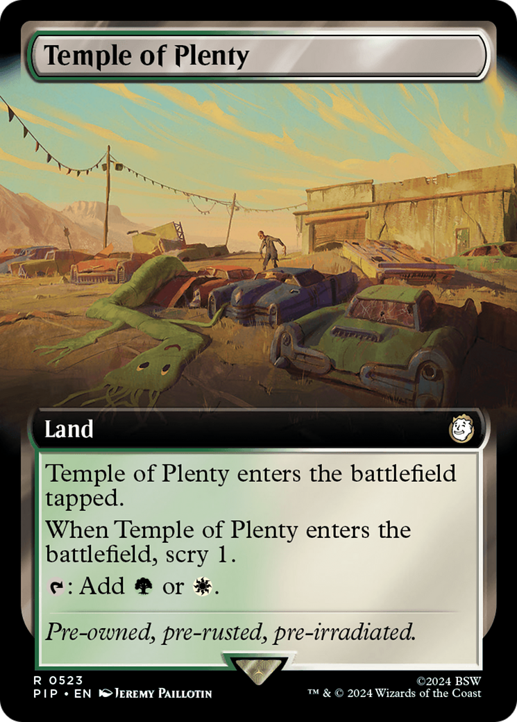 Temple of Plenty (Extended Art) [Fallout] | Pegasus Games WI