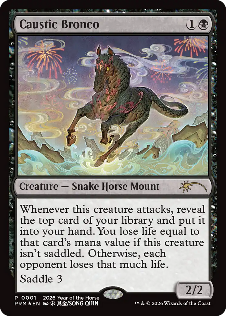 Caustic Bronco (Year of the Horse 2026) [Standard Showdown Promos] | Pegasus Games WI