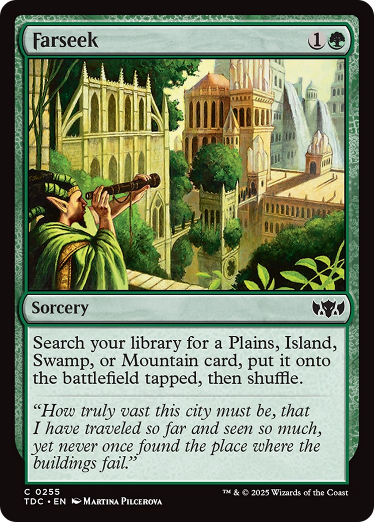 Farseek [Tarkir: Dragonstorm Commander] | Pegasus Games WI