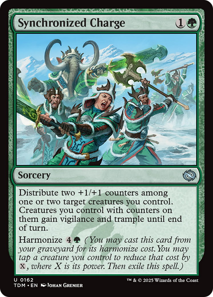 Synchronized Charge [Tarkir: Dragonstorm] | Pegasus Games WI