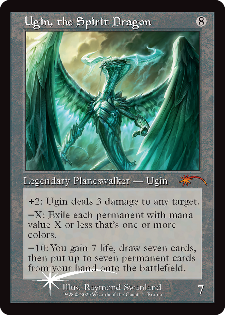 Ugin, the Spirit Dragon (Retro Frame) [Secret Lair Drop Series] | Pegasus Games WI