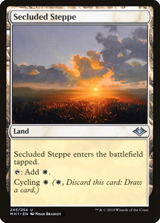 Secluded Steppe [Modern Horizons] | Pegasus Games WI