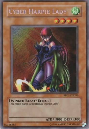 Cyber Harpie Lady [RP01-EN096] Secret Rare | Pegasus Games WI