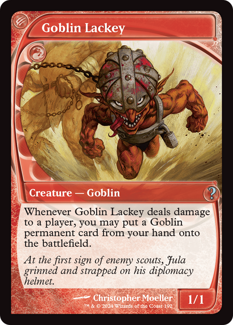 Goblin Lackey (Future Sight) [Mystery Booster 2] | Pegasus Games WI