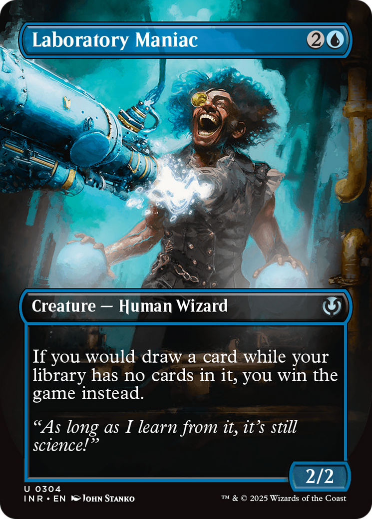 Laboratory Maniac (Borderless) [Innistrad Remastered] | Pegasus Games WI