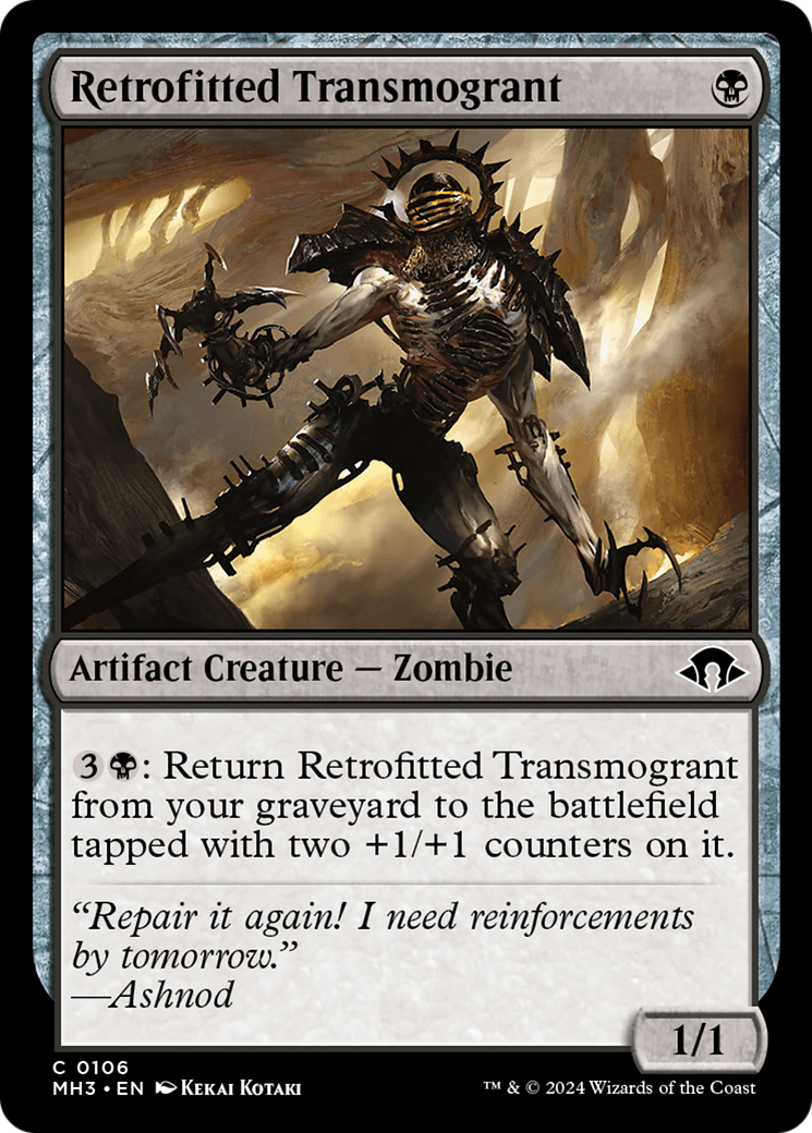 Retrofitted Transmogrant [Modern Horizons 3] | Pegasus Games WI