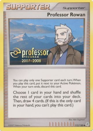 Professor Rowan (112/130) (2007) [Professor Program Promos] | Pegasus Games WI