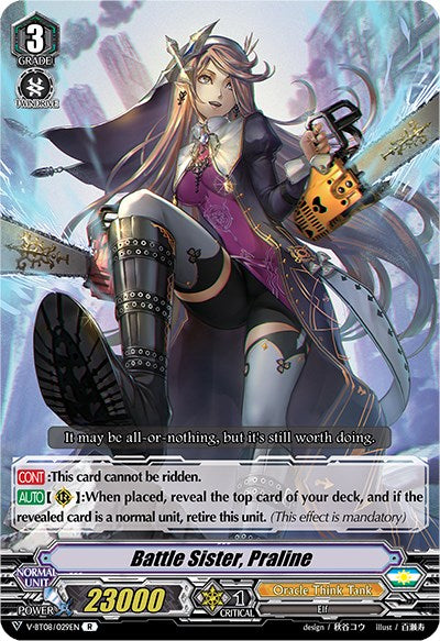 Battle Sister, Praline (V-BT08/029EN R) [Silverdust Blaze] | Pegasus Games WI