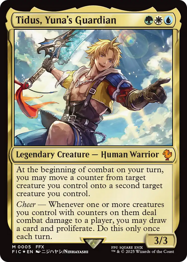 Tidus, Yuna's Guardian [FINAL FANTASY Commander] | Pegasus Games WI