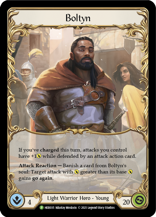Boltyn [HER035] (Promo)  Cold Foil | Pegasus Games WI