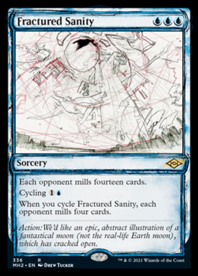 Fractured Sanity (Sketch) [Modern Horizons 2] | Pegasus Games WI