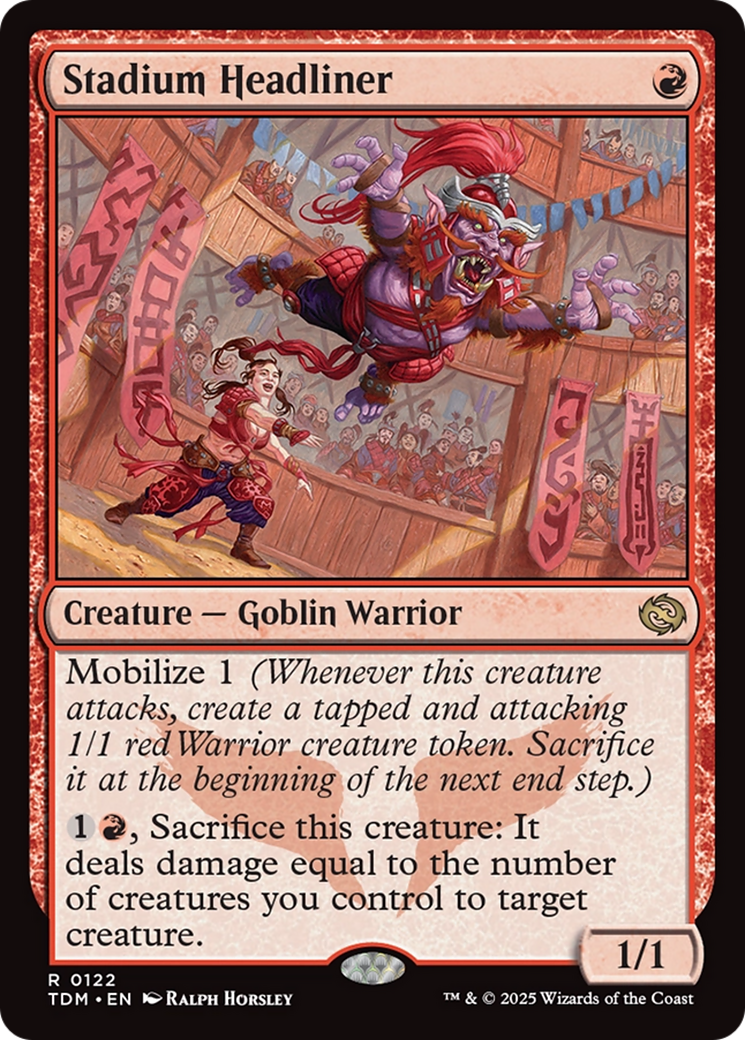 Stadium Headliner [Tarkir: Dragonstorm] | Pegasus Games WI