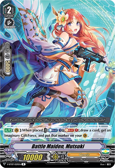 Battle Maiden, Mutsuki (V-BT07/029EN) [Infinideity Cradle] | Pegasus Games WI