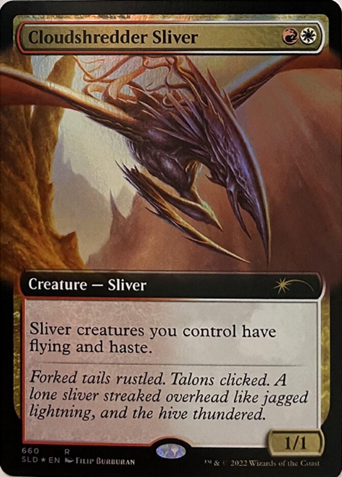 Cloudshredder Sliver (Extended Art) [Secret Lair Drop Promos] | Pegasus Games WI