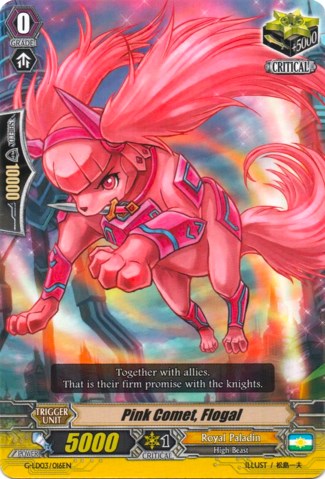 Pink Comet, Flogal (G-LD03/016EN) [G-Legend Deck Vol.3: The Blaster] | Pegasus Games WI